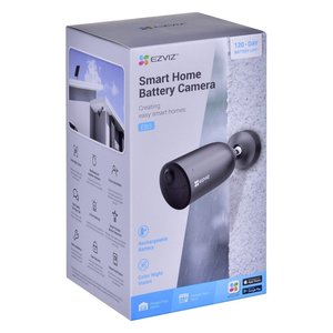 Cámara de Vigilancia Ezviz EB3 Independiente (Recargable) Gris 2304x1296 CS 2.7K IP65 Visión Nocturna 15m 3MP R100 2C3WFL - Product Image 2