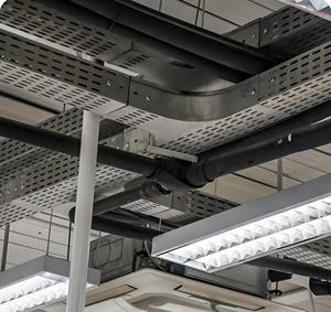 Bandeja Portacables Perforada Galvanizada Ignífuga con Disipación de Calor <span class=keywords><strong>para</strong></span> Edificios Comerciales, Gran Venta de Temporada - Product Image 6
