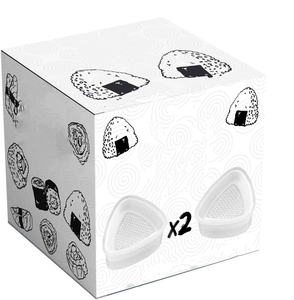 <strong>Onigiri</strong> Baking Molds Set of 2 <strong>Triangular</strong> <strong>Onigiri</strong> Sushi Making Molds Easily Make Sushi Maker Easy Kitchen Accessory - Product Image 6