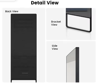 Cermin Kebugaran Pintar Android WiFi HD 42 inci, Terpasang di Dinding, Layar Sentuh, Mesin All-in-One AI dengan Virtual Fitting, Garansi 1 Tahun