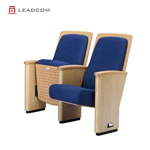 Leadcom LS-617EA 핫 세일 덮개를 씌운 교회 의자 교회 예배 좌석 교회 청중석 판매 (LS-617EA)