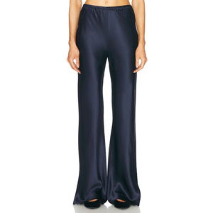 <span class=keywords><strong>Pantaloni</strong></span> da Pigiama a Gamba Larga per <span class=keywords><strong>Donna</strong></span>, 100% Pura Seta di Gelso, Casual, Comodi, con Vita Elastica, Abbigliamento in Seta - Product Image 2