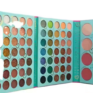 Vente en gros 2024 nouvelles palettes de fard à paupières de maquillage 4 pages Karol G palette haute pigmentation maquillage longue durée fard à paupières sombra de <span class=keywords><strong>oj</strong></span> - Product Image 2