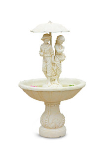 Fontaine cascade de <span class=keywords><strong>jardin</strong></span> rocailleuse, <span class=keywords><strong>ornement</strong></span> extérieur sur pied, <span class=keywords><strong>bassin</strong></span> à eau circulante, style européen, fait main - Product Image 5