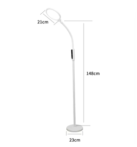 Lampe de sol LED réglable en hauteur pour étudiants, protection oculaire pour enfants, idéale pour le piano, le nail <span class=keywords><strong>art</strong></span>, le bureau et le salon (style européen) - Product Image 2