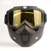 Vente chaude chasse détachable pare-brise protéger lunettes casque respirant moto tactique lunettes de protection pour hommes femmes