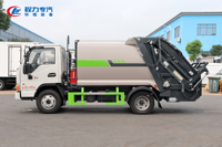 Camion poubelle diesel JAC 4x2 240L à prix d'usine avec contrôle automatisé à vendre – Camion poubelle compact