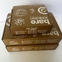 Caja de Envío de Cartón Corrugado Reciclable, Personalizada, Rígida, Colorida, con Recubrimiento UV, Grabado en Relieve, para Empaque de Toallas