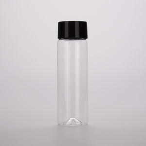 Bouteille en forme de <span class=keywords><strong>Voss</strong></span> à épaulement plat à cylindre droit en plastique PET de 300ml - Product Image 2