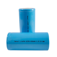Harga pabrik 3.2V 6500mAh Lifepo4 baterai isi ulang 32700