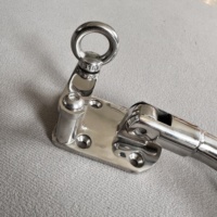 Supports en acier inoxydable SS316 pour bras de flottaison, 47,8 mm (1-7/8 po) et 39 mm (1-1/2 po), bases latérales réglables pour poteaux de flottaison