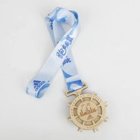 Médaille en bois gravée sur mesure, médailles en bois personnalisées