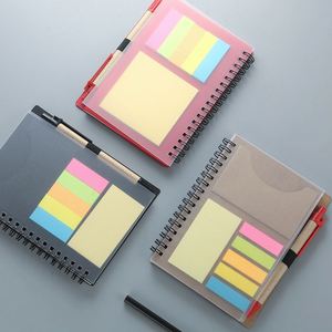 Cuaderno Personalizado Promocional Corporativo con Cubierta de PP, Encuadernación en Espiral, Bloc de Notas Adhesivas Multiusos con Diseño Atractivo y Bolígrafo - Product Image 4