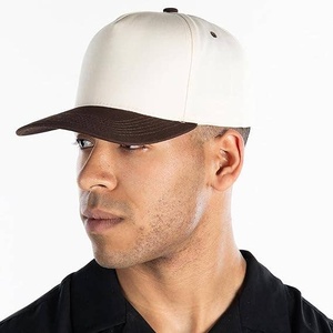 Custom Logo 5 Panel Two Tone Baseball Caps Wholesale Structured a <b>Frame</b> Cotton Gorras Baseball Sport Hats Oem Odm - Product Image 3