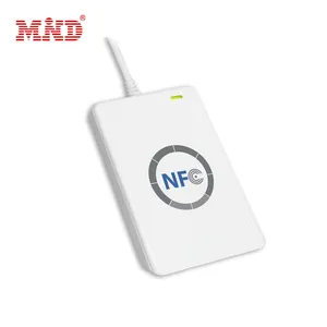 Lector de tarjetas inteligentes sin contacto, MDR17, ACR122U, 13,56 mhz, USB, NFC, RFID, SDK gratis