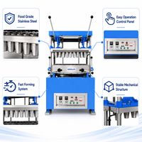 Nouvelle machine automatique à cornets de crème glacée, machine à gaufres pour cornets, 220V OEM