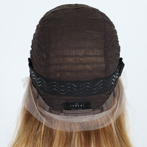 Peluca de Cabello Sintético con Ondas Suaves y Sin Nudos, Frente de Encaje 13x4, Fibra Futura, Sin Llama, Encaje Frontal 360 HD, Sin Pegamento - Product Image 6