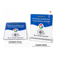 Carte NFC de 12 cm pour avis Google