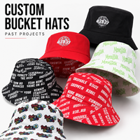 Chapeau Bob en sergé 100 % coton de haute qualité avec logo personnalisé promotionnel pour l'été et les activités de plein air