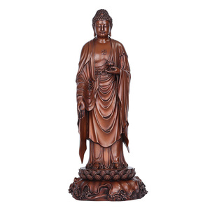 Estatua de Bronce de los Tres Santos Occidentales, Figura de Pie, Hecha a Mano, Escultura Decorativa de Cobre para el Hogar - Product Image 4