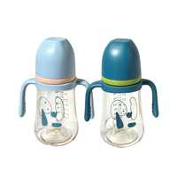Biberon d'alimentation pour nouveau-né de 240 ml en gros, produits pour bébés mignons personnalisés, biberon d'alimentation pour tout-petits