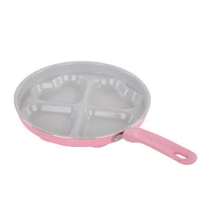 Розовая Милая кухонная посуда 4 сердца торт сковорода со спиральным дном