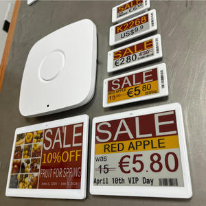 Etiquetas de Precio Digitales con Pantalla de Tinta Electrónica e-ink BWRY Ble AP Api, Etiquetas Electrónicas de Estante ESL con NFC de 5.8 Pulgadas - Product Image 1