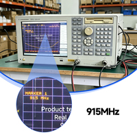 Antenne omnidirectionnelle ABBREE 915 MHz 20 cm à gain élevé avec connecteur mâle, amplificateur de signal longue portée pour module sans fil LoRa IoT