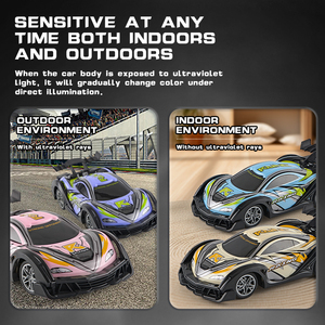 1:18 Rc Drift Car 2,4G cinco canales sensible a la luz CAMBIO <span class=keywords><strong>DE</strong></span> <span class=keywords><strong>Color</strong></span> Control remoto para niños coche <span class=keywords><strong>de</strong></span> <span class=keywords><strong>juguete</strong></span> niño Regalo <span class=keywords><strong>de</strong></span> Cumpleaños <span class=keywords><strong>juguete</strong></span> - Product Image 2