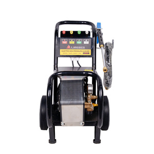 Elektrische Auto Wasmachine Druk Eenfase 220V 50Hz Elektrische Power Hydro Hogedruk Water Jet Washer