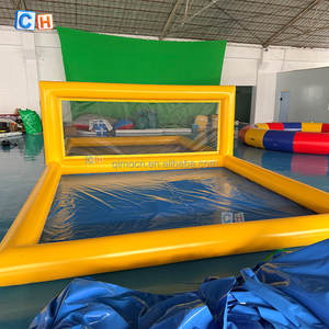 Juego de piscina de <span class=keywords><strong>voleibol</strong></span> inflable de PVC hermético comercial de alta calidad de gran tamaño para la escuela en casa o el mar para piscinas enterradas - Product Image 6