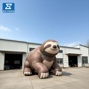 Escultura Inflable Gigante de Perezoso, Modelo de Arte Inflable de Perezoso Utilizado para Decoración en Actividades de Zoológico - Product Image 5