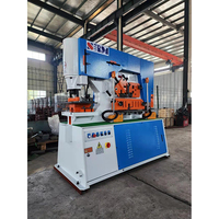 Machine hydraulique multifonction Q35Y-40 pour le poinçonnage, la cisaillement, le rainurage et la découpe d'angles en acier