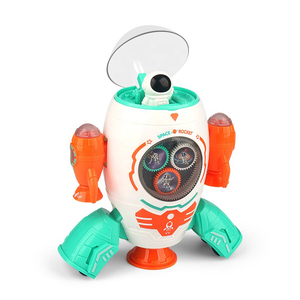Nouveaux jouets d'astronautes électriques sur le thème de l'espace, avec rotation, danse, marche, éclairage et musique - Product Image 2