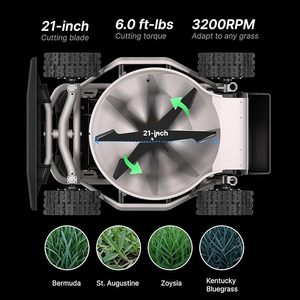 Direct Factory Price 16HP Electric <b>Remote</b> <b>Control</b> <b>Robot</b> Lawn Mower Single Cylinder Snow Pusher Snow Plow DIY Grade Cordless - Product Image 3