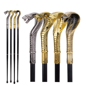 Bastón <span class=keywords><strong>de</strong></span> Caminar <span class=keywords><strong>de</strong></span> Hierro con Mango <span class=keywords><strong>de</strong></span> Serpiente <span class=keywords><strong>de</strong></span> Lujo y Colorido, para Fiestas, Decorativo, para <span class=keywords><strong>Senderismo</strong></span>, 93 cm - Product Image 2