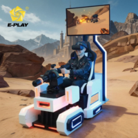 Simulateur de tir VR Eplay Crazy Gatling : Projet à fort rendement pour salle de jeux commerciale intérieure, jeu d'arcade 1 joueur