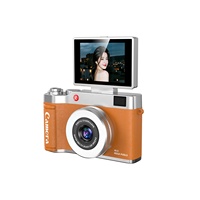 Appareil photo numérique CCD rétro à double objectif et écran rabattable haute définition pour étudiants - Avec filtre beauté pour photos et vidéos NOUVEAU
