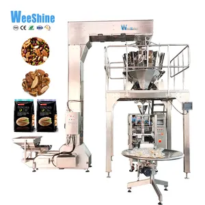 Cashew Nut Soybeans Peanuts Sunflower Seed Packaging Machine Pistachio Almonds Hazelnut Dry Food Dry Fruit Nuts Packing Machine