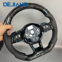Volant sport en cuir et fibre de carbone modifié sur mesure pour Volkswagen Golf Upgrade 6 7 MK4 MK5 MK6 MK7 MK8 GTI R-Line