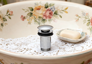 HONGLEI - Desagüe de Lavabo Emergente de ABS de 1 1/4'' con <span class=keywords><strong>Filtro</strong></span> y Rebosadero, para Baño Moderno, con 5 Años de Garantía, TD D - Product Image 3