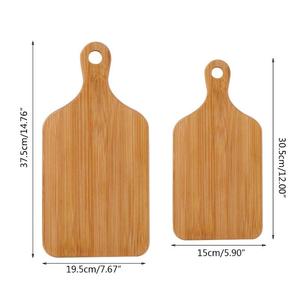 Planche à découper rectangulaire en bois de manguier avec poignée pour servir des légumes et des fruits Planche à découper - Product Image 3