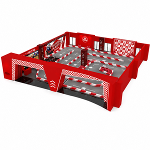 Piso de Pista de <span class=keywords><strong>Go</strong></span> <span class=keywords><strong>Kart</strong></span> Eléctrico Personalizable, Loseta de Plástico Encajable, Superficie de Carreras Modular, Pavimento para Karting, <span class=keywords><strong>Circuito</strong></span> al Aire Libre - Product Image 6