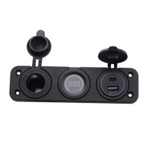 Prise <span class=keywords><strong>de</strong></span> chargeur <span class=keywords><strong>de</strong></span> <span class=keywords><strong>voiture</strong></span> 12V/24V avec ports USB Type-C <span class=keywords><strong>pour</strong></span> le chargement <span class=keywords><strong>de</strong></span> la <span class=keywords><strong>voiture</strong></span> - Product Image 1