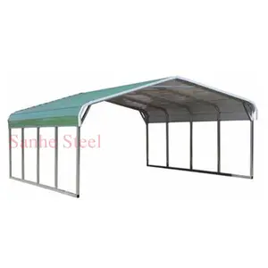 Thiết Kế Mới Prefab Rẻ Hơn 20ft 30ft Hiện Đại Sử Dụng Carports Cho Bán