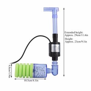 Filtro <span class=keywords><strong>de</strong></span> esponja <span class=keywords><strong>de</strong></span> energía <span class=keywords><strong>el</strong></span>éctrica para <span class=keywords><strong>acuario</strong></span>, 5W, filtro <span class=keywords><strong>de</strong></span> espuma sumergible silencioso, esponjas biocerámicas, bolas <span class=keywords><strong>de</strong></span> medios, doble filtro - Product Image 4