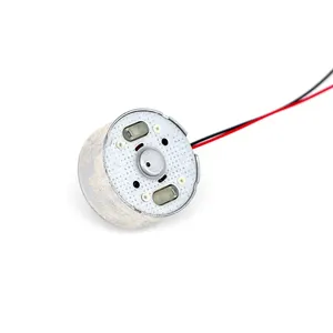 Motor de escova de baixo nível, 1.5v, 3v, 4.5v, 5 volts, 6v, baixa velocidade, silencioso, com micro escovas, mini motores elétricos pequenos para CD, DVD, VCR player