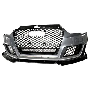 OEM RS3 Style Car Bodikits für Audi A3 S3 8V Tuning Teile Front stoßstange Mit Grill Für Audi A3 S3 RS3 8V Bodykit