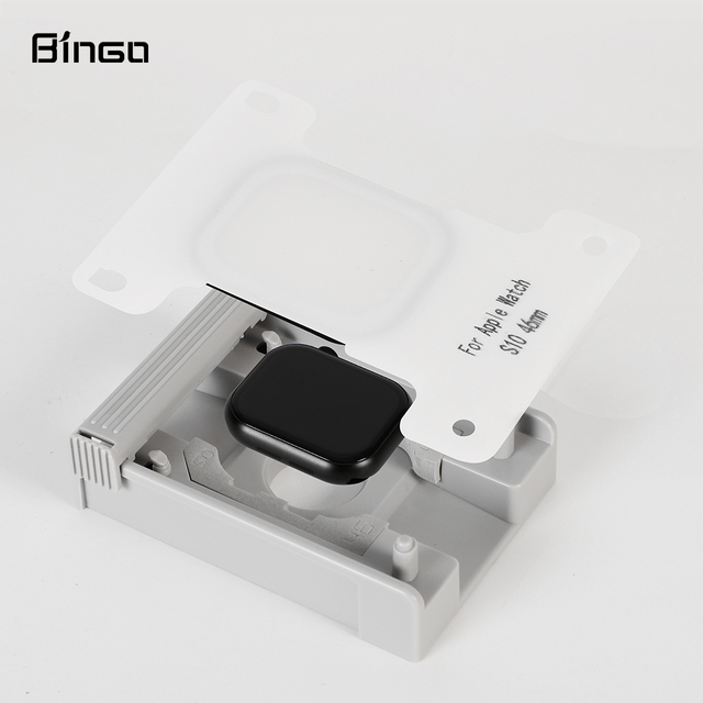 PIIM Heat Bending Scratch Repair Tech 9H Anti-Scratch Full Coverage Screen Protector for All 38-49mm Models Watch Smart Watch