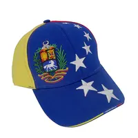 Mũ Bóng Chày Thêu Có Thể Điều Chỉnh Chất Lượng Cao Mũ Thể Thao Người Đàn Ông Có Cấu Trúc Với Logo Venezuela